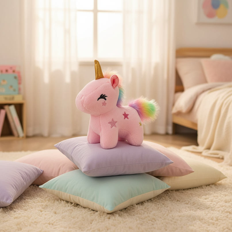 plush unicorn bulk - lifestyle