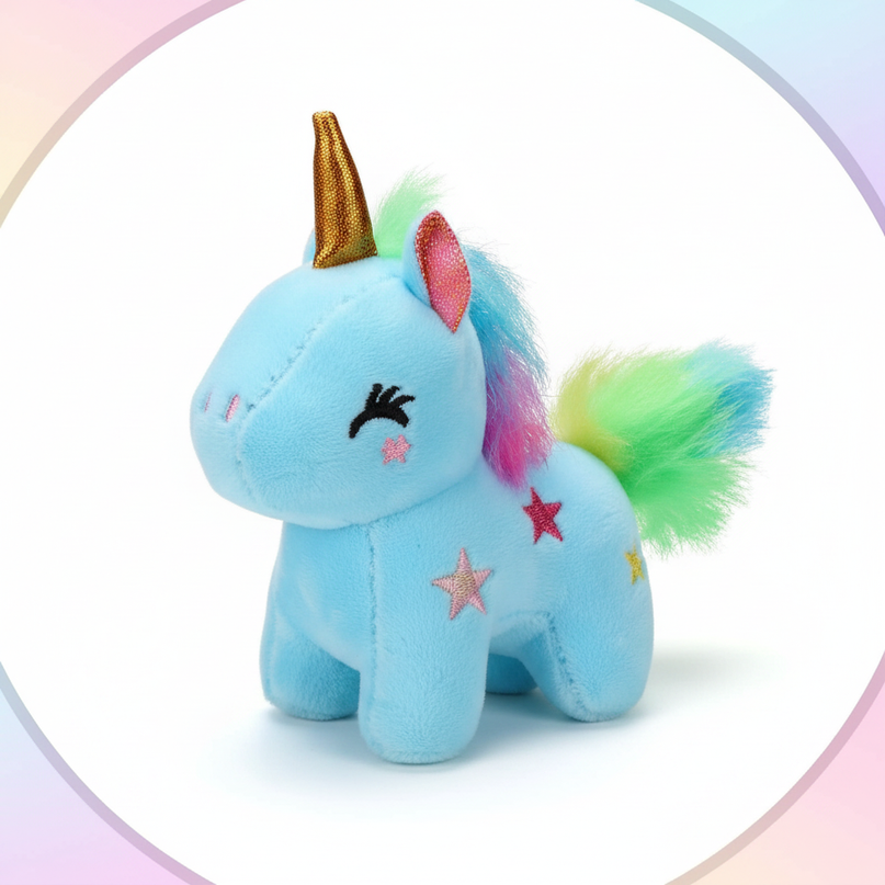 plush unicorn bulk - white-bg
