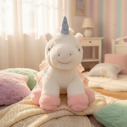 plush unicorn purse - lifestyle