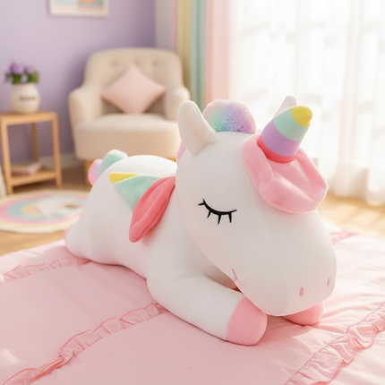 plush unicorn rainbow - lifestyle