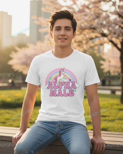 pride unicorn shirt - lifestyle