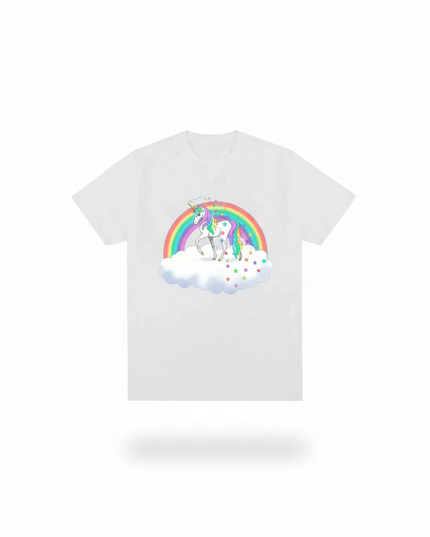 princess unicorn shirt - white-bg