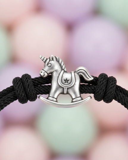 black unicorn bracelet - detail