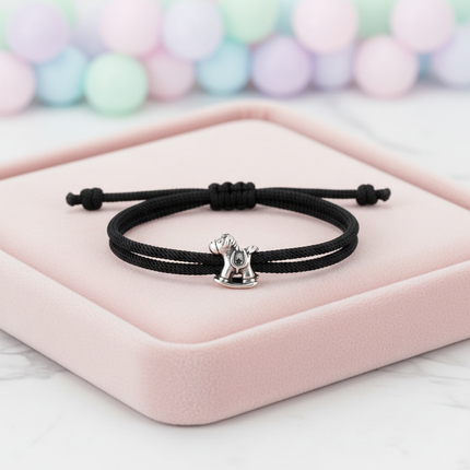 black unicorn bracelet - lifestyle