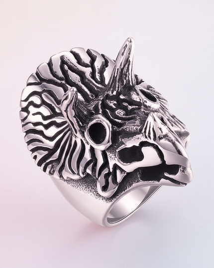 punk unicorn ring - white-bg