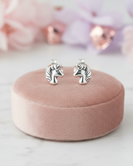 pure unicorn earrings - lifestyle