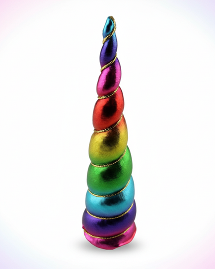 rainbow craft unicorn horn set - white-bg