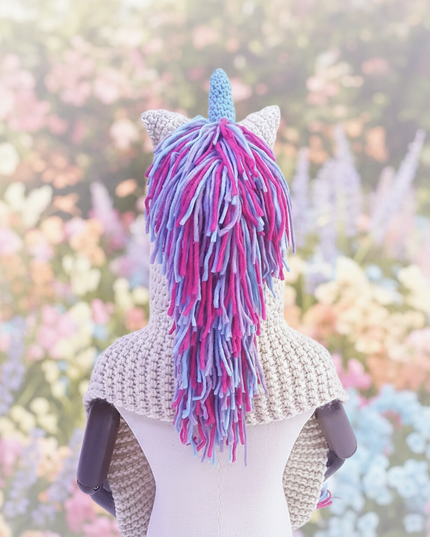 rainbow unicorn hat - lifestyle
