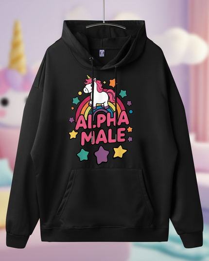 rainbow unicorn hoodie - lifestyle