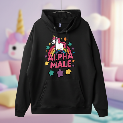 rainbow unicorn hoodie - lifestyle