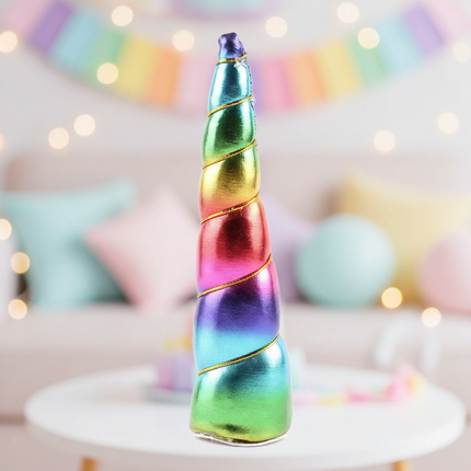 rainbow unicorn horn party pack - lifestyle