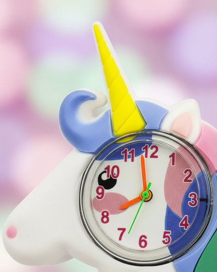 rainbow unicorn watch - detail