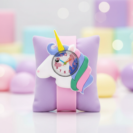 rainbow unicorn watch - lifestyle