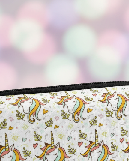 realistic unicorn pencil case - detail