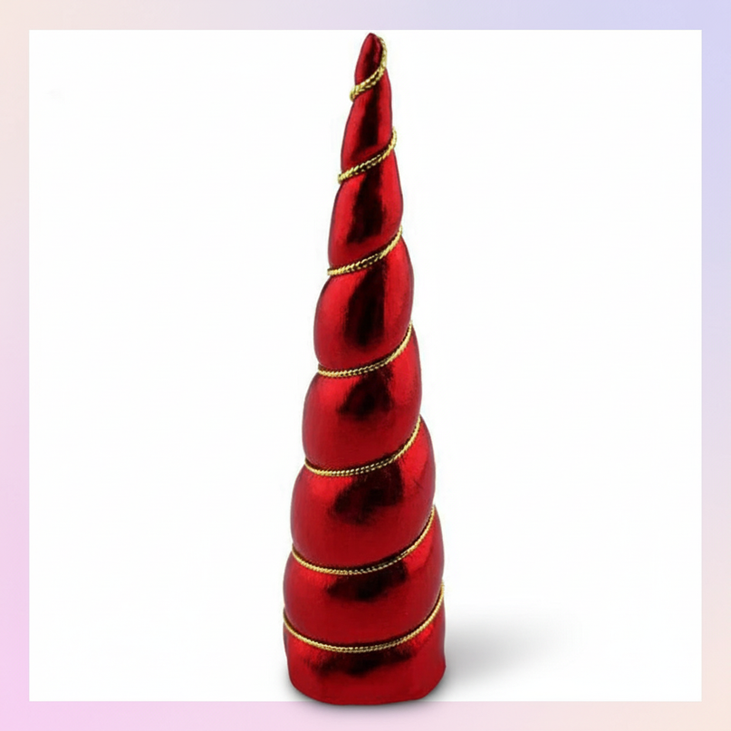 red unicorn horn pack - white-bg