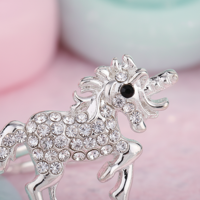 shiny unicorn ring - detail