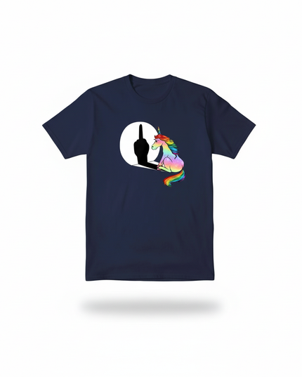 rust unicorn shirt - white-bg