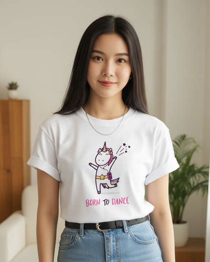 sage unicorn shirt - lifestyle