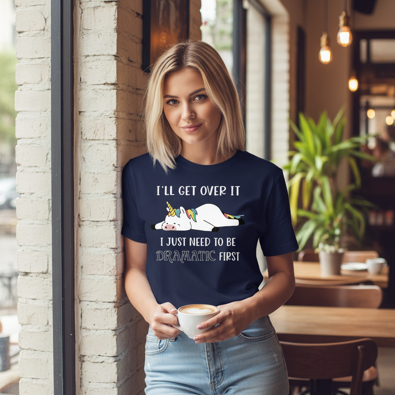 sarcastic unicorn shirt - lifestyle