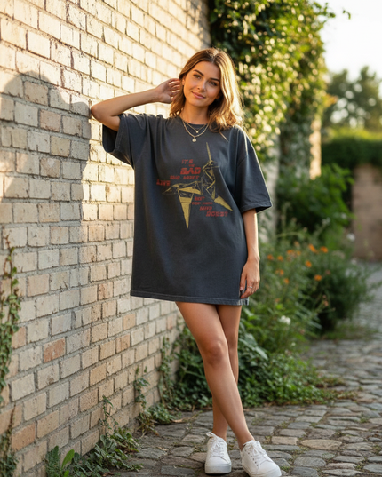 sci fi unicorn shirt - lifestyle