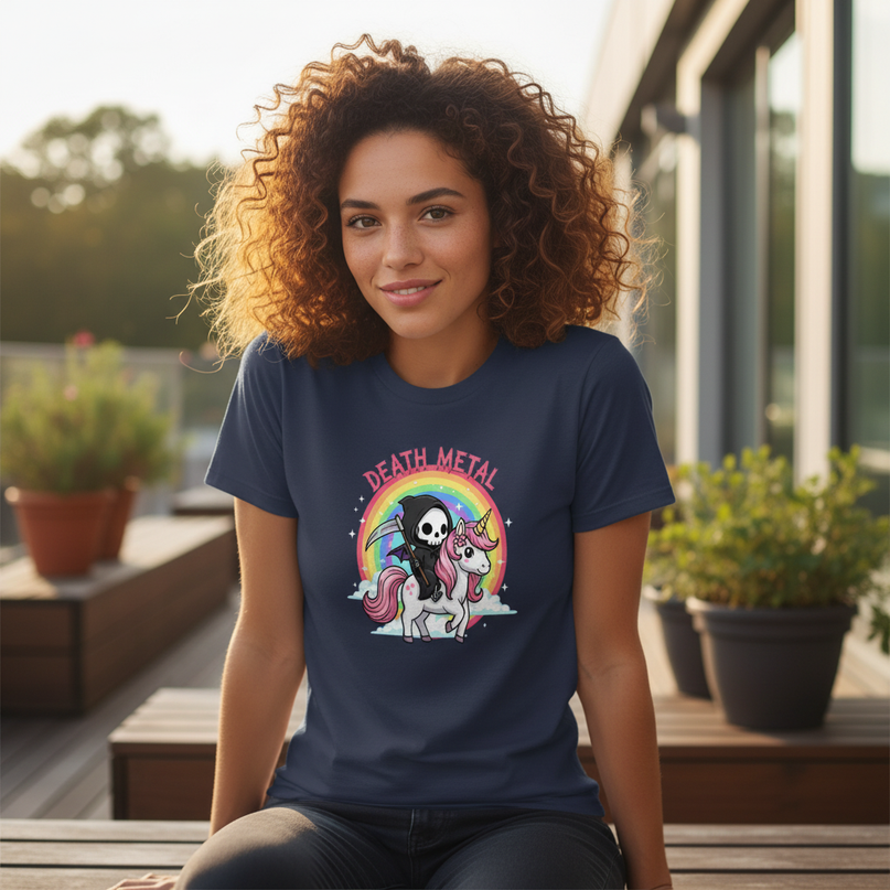 sequin unicorn shirt - lifestyle