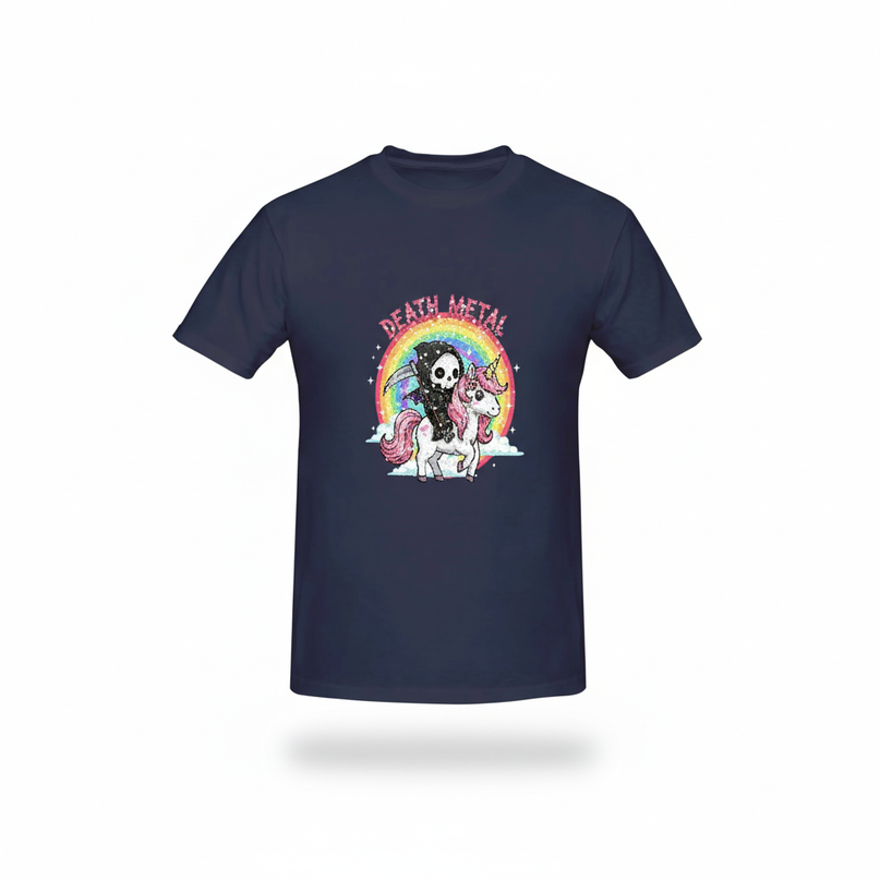 sequin unicorn shirt - white-bg