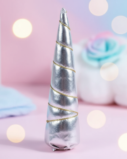 silver unicorn horn craft pack - lifestyle