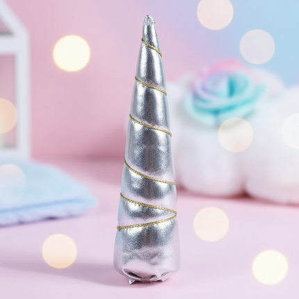 silver unicorn horn craft pack - lifestyle
