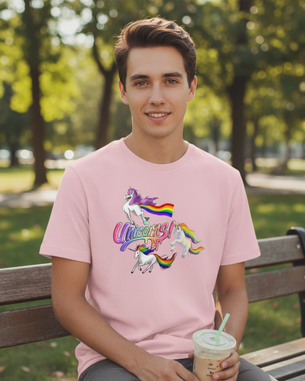 sloth unicorn shirt - lifestyle