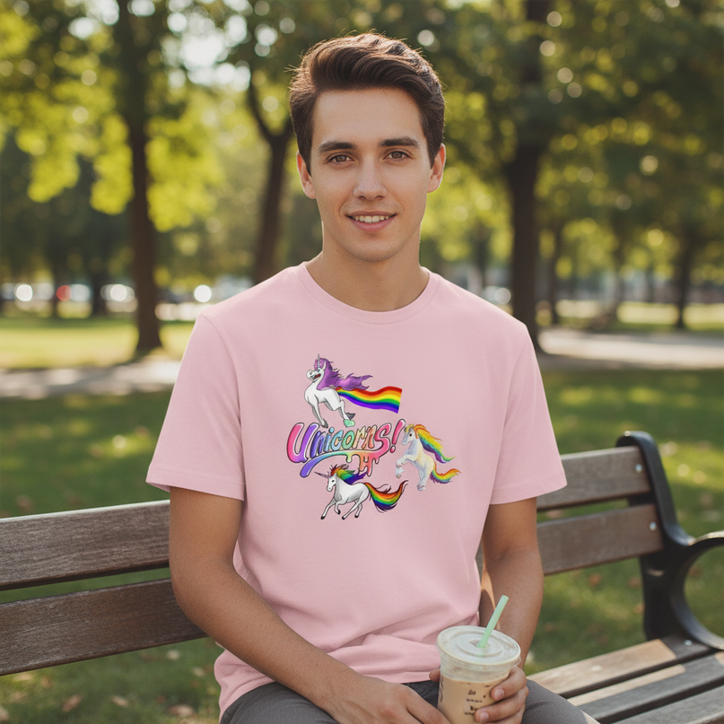 sloth unicorn shirt - lifestyle