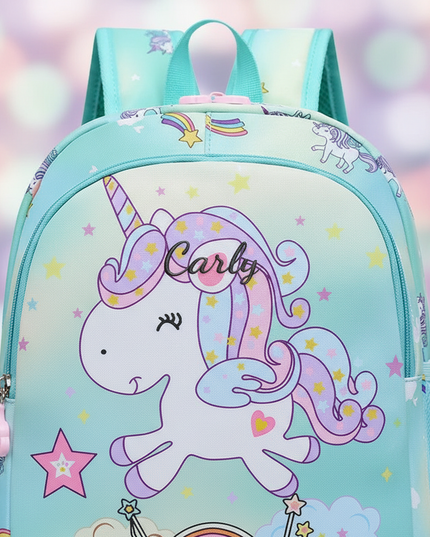 small unicorn backpack - detail