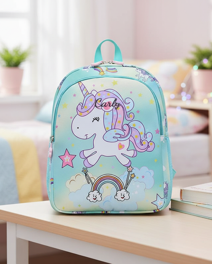 small unicorn backpack - lifestyle