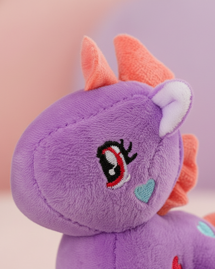 small unicorn plush - detail