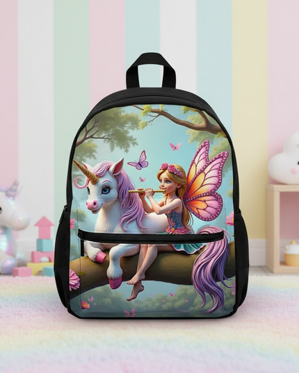 small unicorn school backpack toddler - lifestyle
