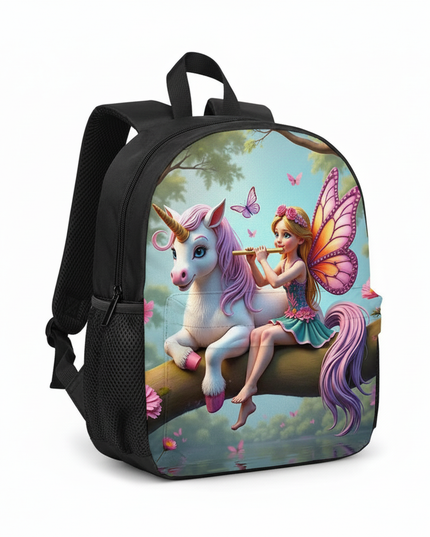 small unicorn school backpack toddler - white-bg