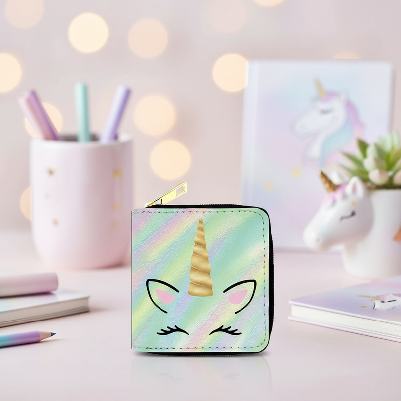 small unicorn wallet - lifestyle