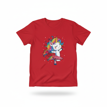 soft girl unicorn shirt - white-bg