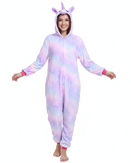 soft unicorn onesie - white-bg