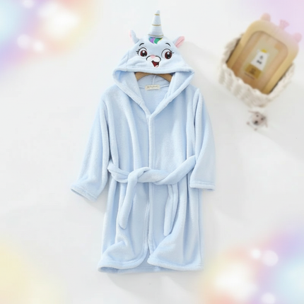soft unicorn robe - lifestyle