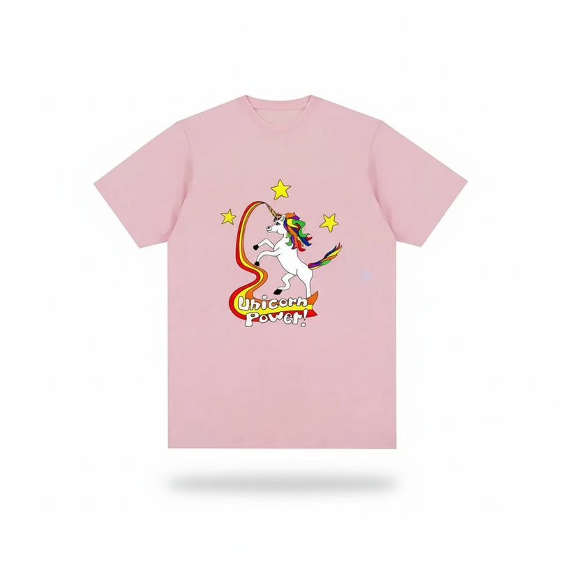 space unicorn shirt - white-bg