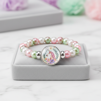 sparkle unicorn bracelet - lifestyle