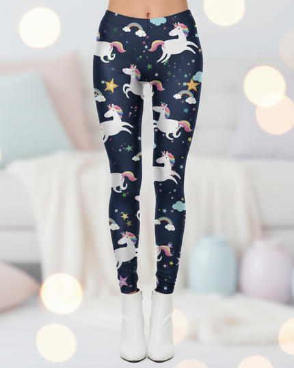 star unicorn leggings - lifestyle