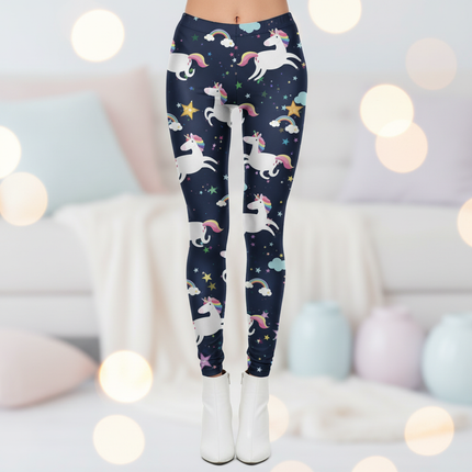 star unicorn leggings - lifestyle