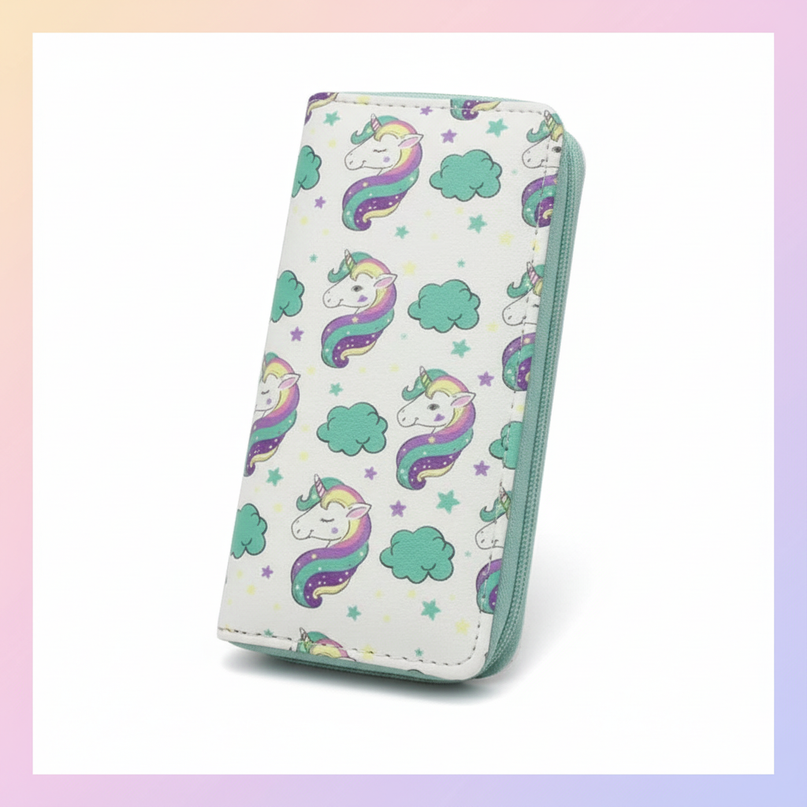 star unicorn wallet - white-bg