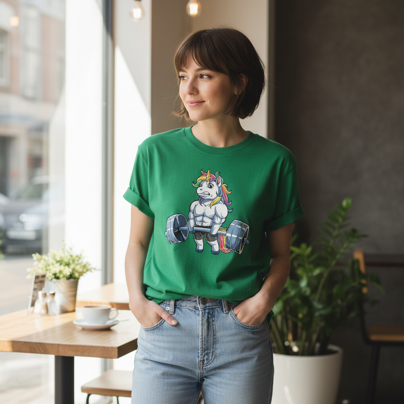 streetwear unicorn shirt - lifestyle