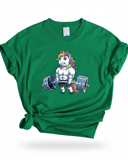 streetwear unicorn shirt - white-bg