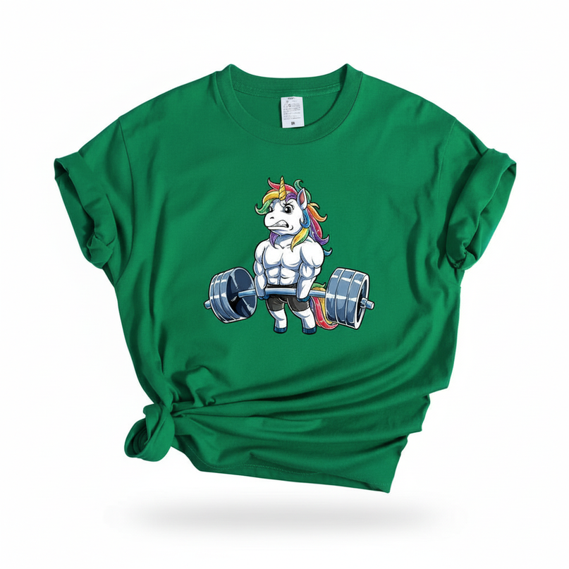 streetwear unicorn shirt - white-bg