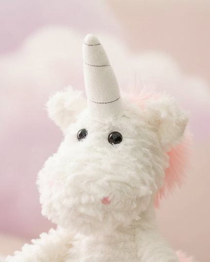 stuffed unicorn plush - detail