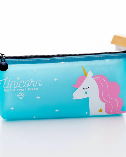 sweet dreams unicorn pencil case - white-bg