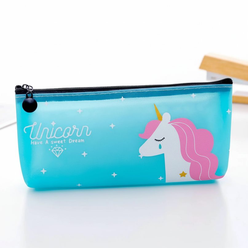 sweet dreams unicorn pencil case - white-bg